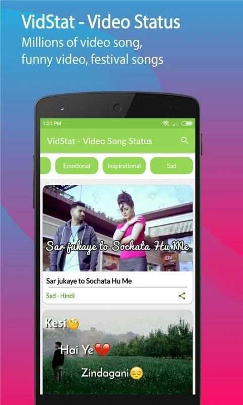 VidStat - Video Song Status screenshot 3