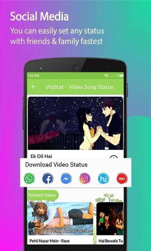 VidStat - Video Song Status स्क्रीनशॉट 2