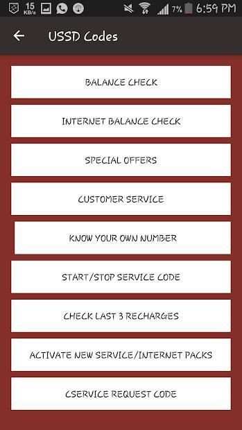 Tata Docomo All Codes स्क्रीनशॉट 3