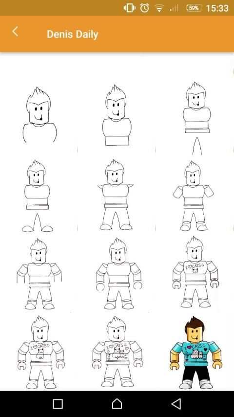 How To Draw Roblox screenshot 6