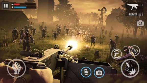 Zombie Shooter-Dead Warfare screenshot 1
