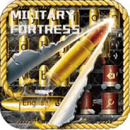 ikon Militer Gun Bullets Keyboard