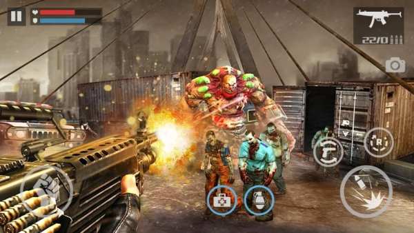 Zombie Shooter-Dead Warfare screenshot 4
