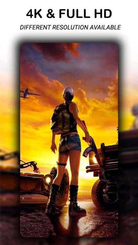 PUBG Wallpaper HD - Auto Wallpaper Changer screenshot 1