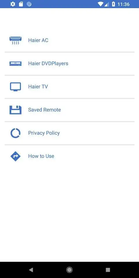 Haier AC Remote Control App screenshot 5