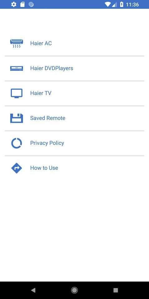 Haier AC Remote Control App screenshot 5