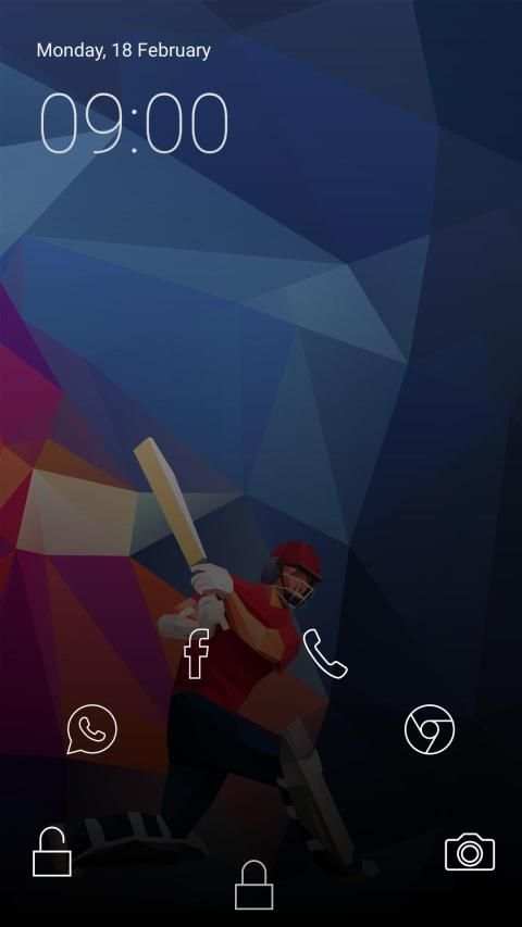 Cricket Lockscreen For Android स्क्रीनशॉट 3