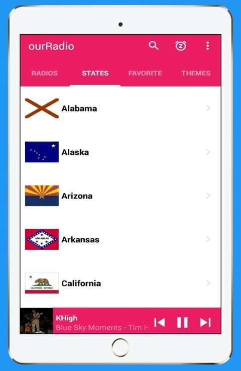 ourRadio (USA Radio Stations) screenshot 1