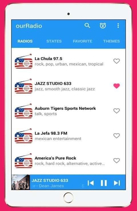 ourRadio (USA Radio Stations) screenshot 2