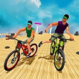 New BMX Stunts Bicycle Race Impossible Track