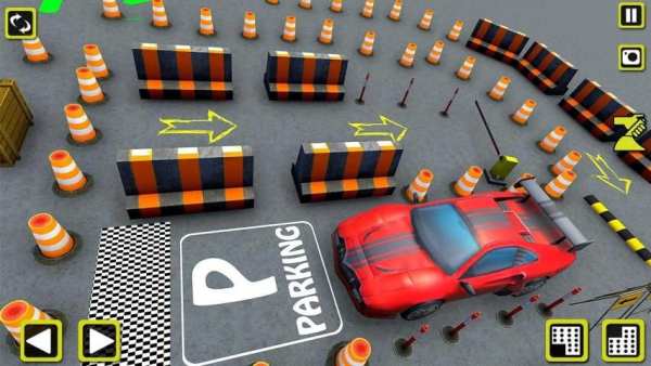 Sports Car Parking 3D: Real Driving School स्क्रीनशॉट 11