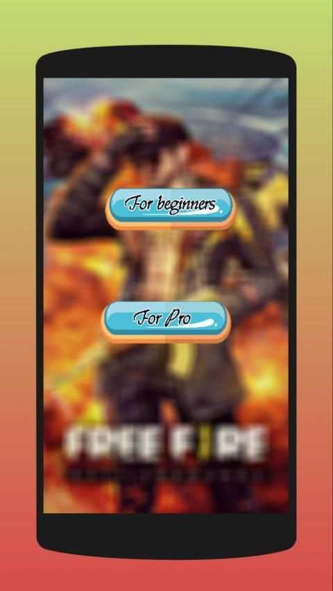 New Guide For: Free fire स्क्रीनशॉट 3