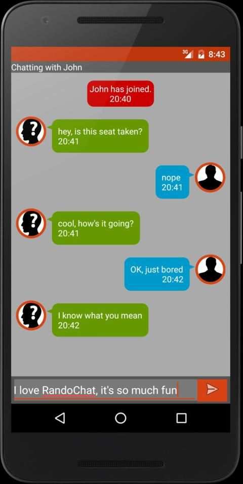 RandoChat स्क्रीनशॉट 2