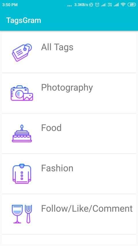 TagsGram - Best Instagram Hashtags screenshot 5
