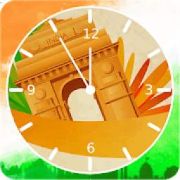 India Clock Live Wallpaper