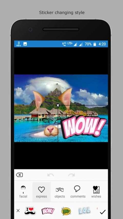Photo editor plus स्क्रीनशॉट 4