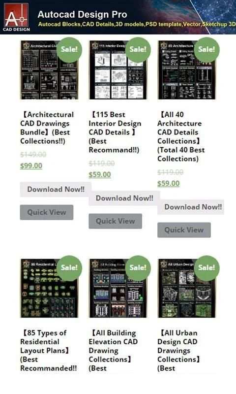 Autocad Details Download screenshot 2