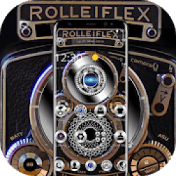 ikon Silver Metallic Camera Lens Theme