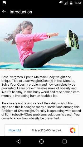 Unique Tips To Loose Weight screenshot 7