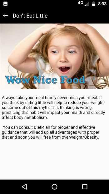Unique Tips To Loose Weight screenshot 6