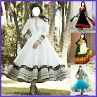 Anarkali Frock Photo Editor