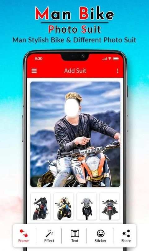 Bike Photo Suit - Bike Photo Frame स्क्रीनशॉट 5