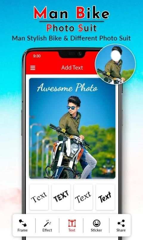 Bike Photo Suit - Bike Photo Frame स्क्रीनशॉट 3