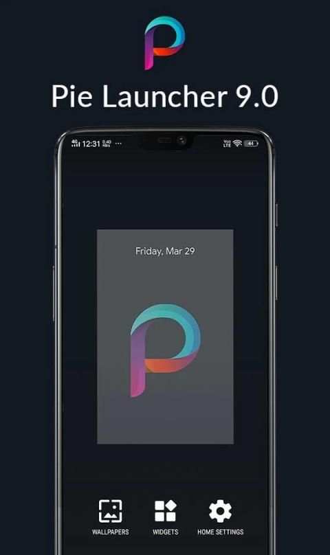 Pie 9.0 Launcher -2019 screenshot 3
