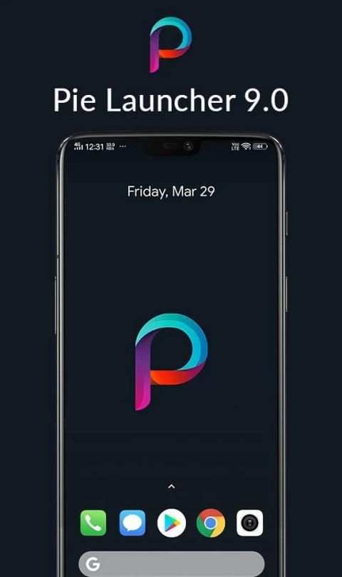 Pie 9.0 Launcher -2019 screenshot 5