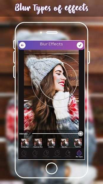 DSLR HD Camera Blur Photo Editor screenshot 7