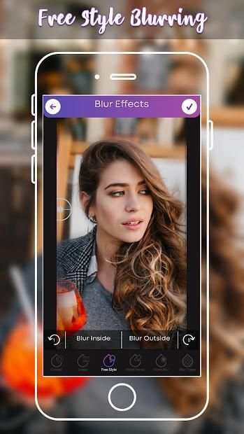 DSLR HD Camera Blur Photo Editor screenshot 5