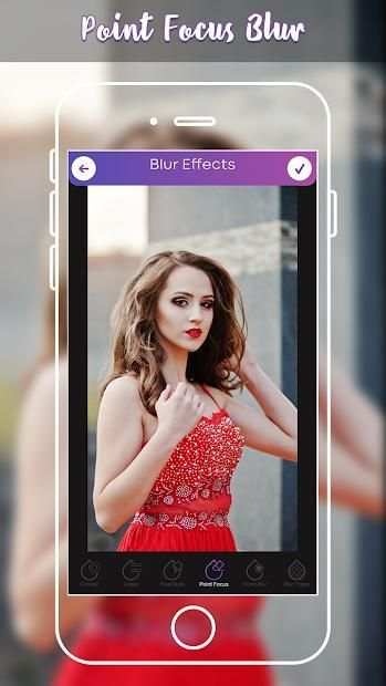 DSLR HD Camera Blur Photo Editor screenshot 4