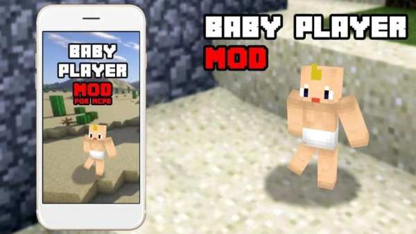Baby Player Mod for MCPE screenshot 2