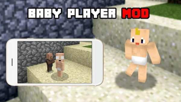 Baby Player Mod for MCPE screenshot 1