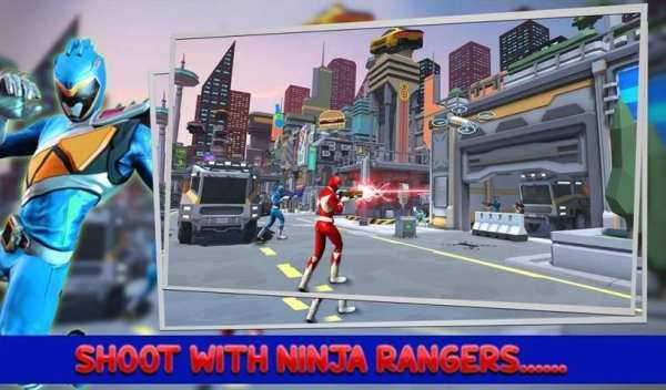 Power Ninja- Rangers Strike Shoot screenshot 1