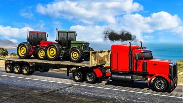 Tractor Pull & Farming Duty Game 2019 स्क्रीनशॉट 6