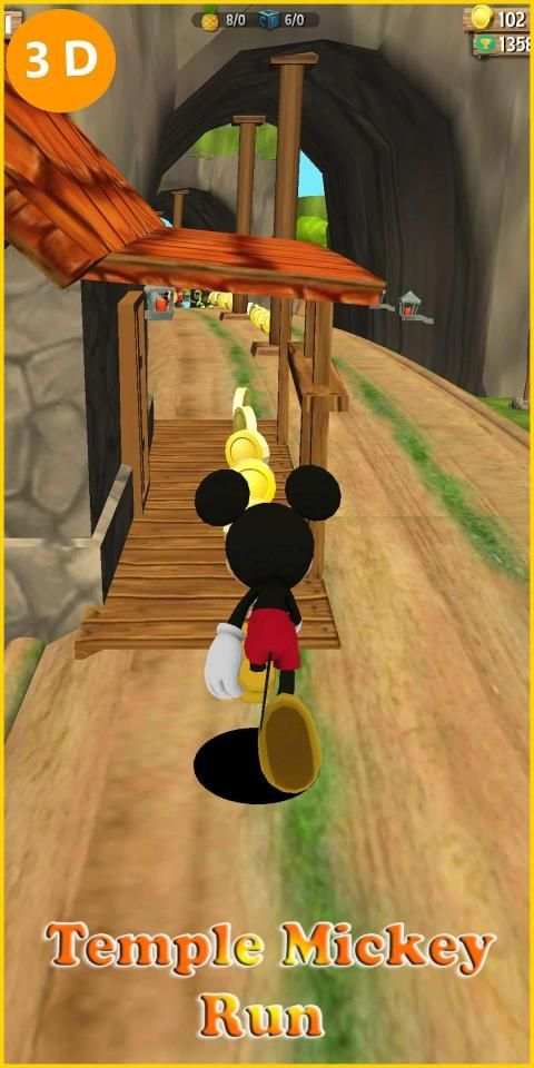 *Mickey Temple Run* स्क्रीनशॉट 9
