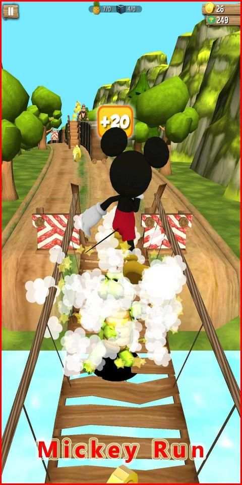 *Mickey Temple Run* स्क्रीनशॉट 2
