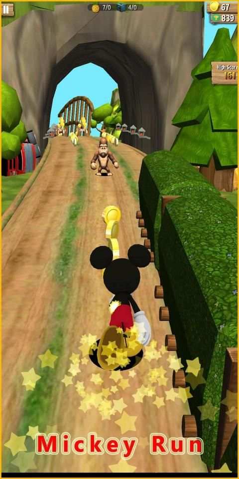 *Mickey Temple Run* स्क्रीनशॉट 3