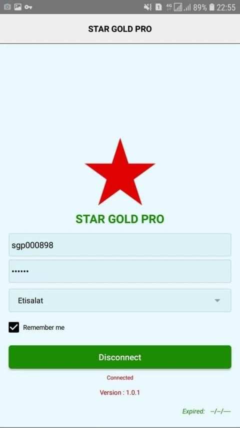 Gold Star Vpn screenshot 2