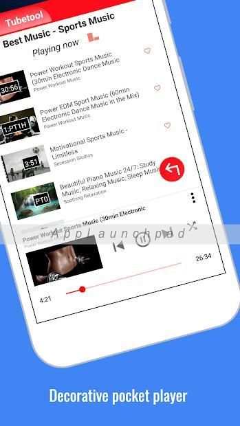 Free Music for YouTube : Tubetool (Musicland) screenshot 1