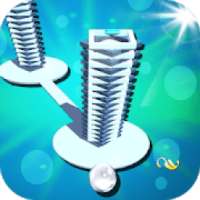 Shooter fireball 3D Stack Tower