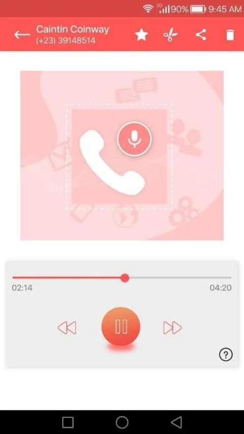 HD call recording app - automatic call recorder screenshot 8