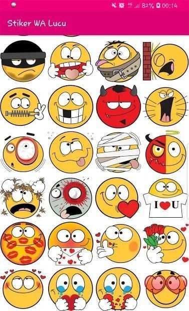 Stiker WA Lucu screenshot 4