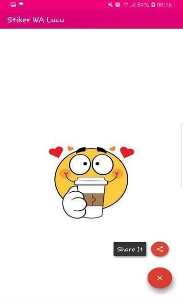 Stiker WA Lucu screenshot 1
