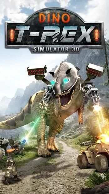 Dino T-Rex Simulator 3D screenshot 14