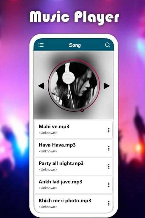 Music Player 3 تصوير الشاشة