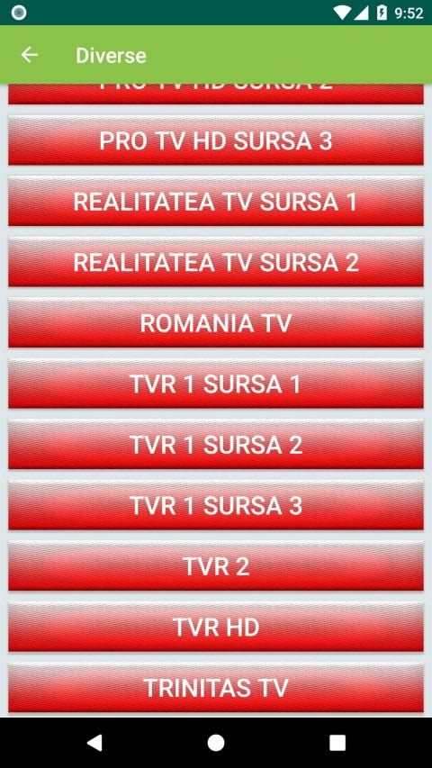 TV Romania Online Sopcast, Acestream, HTTP Streams screenshot 9