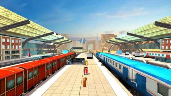 Real Train Driving Simulator-Train Games screenshot 5