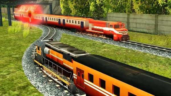 Real Train Driving Simulator-Train Games स्क्रीनशॉट 6